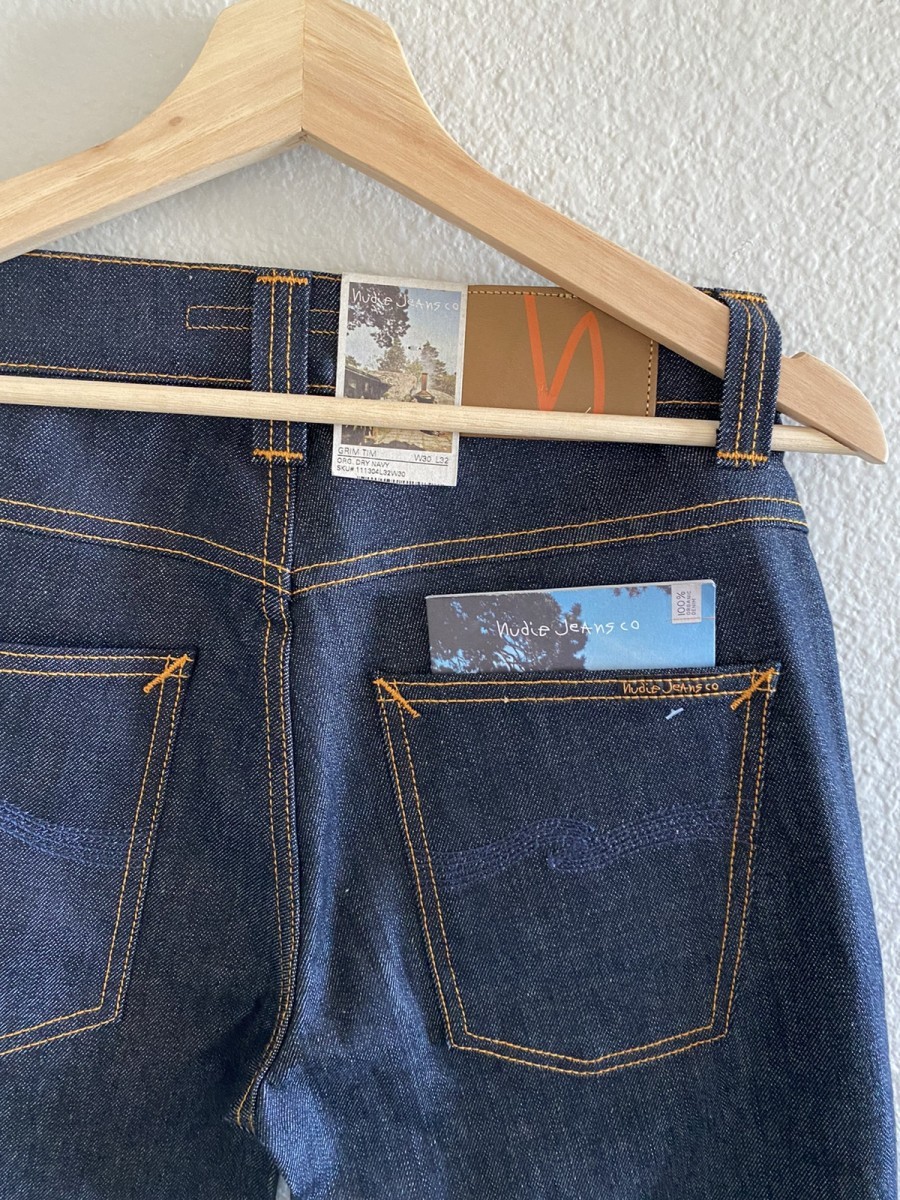 NWT Nudie Grim Tim Dry Denim - 7