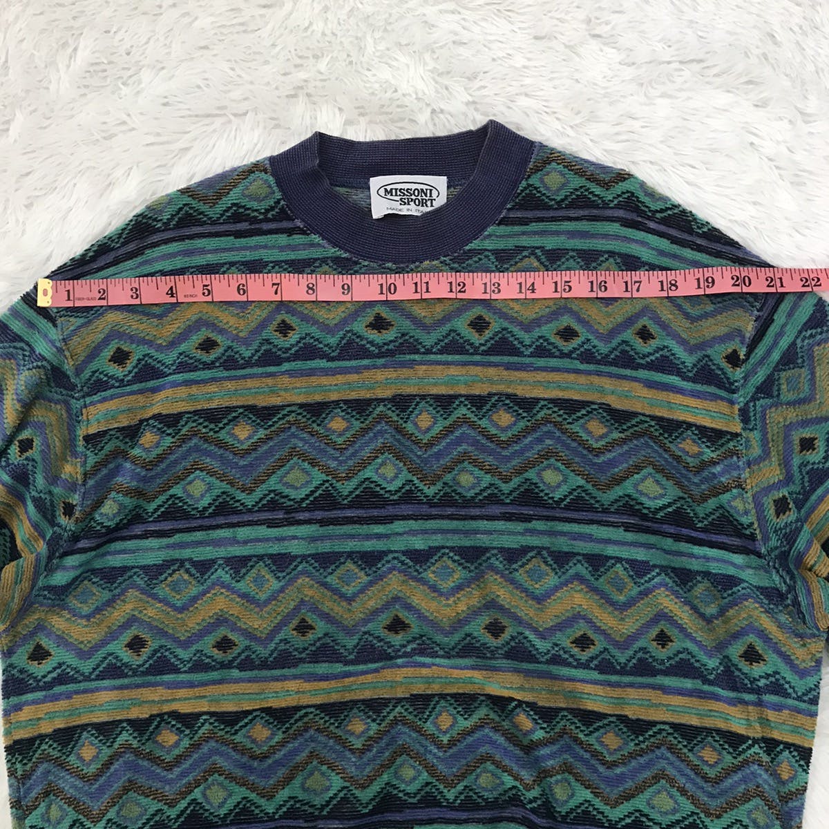 Missoni Sport Cozy Printed Sweater/Sweatshirt Jumper - 17