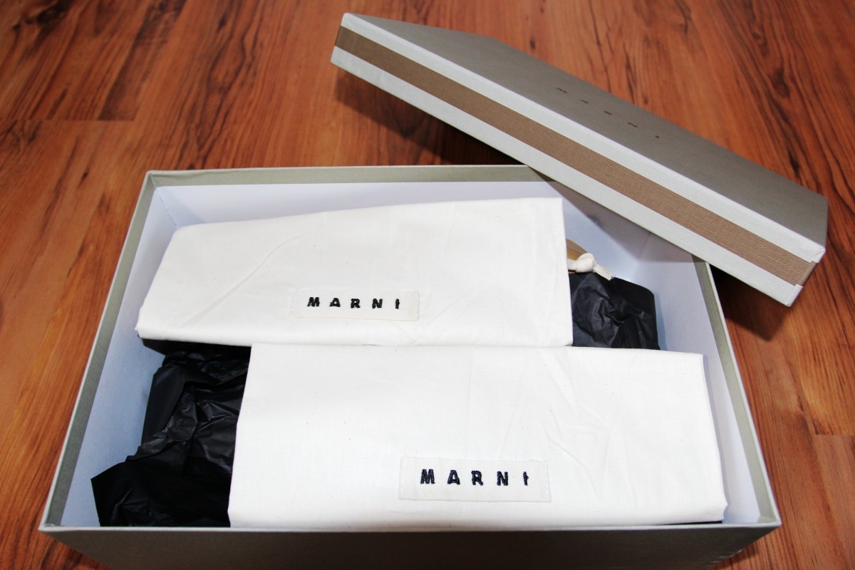 BNWT SS20 MARNI DIPPED SOLE SNEAKERS 41 - 8