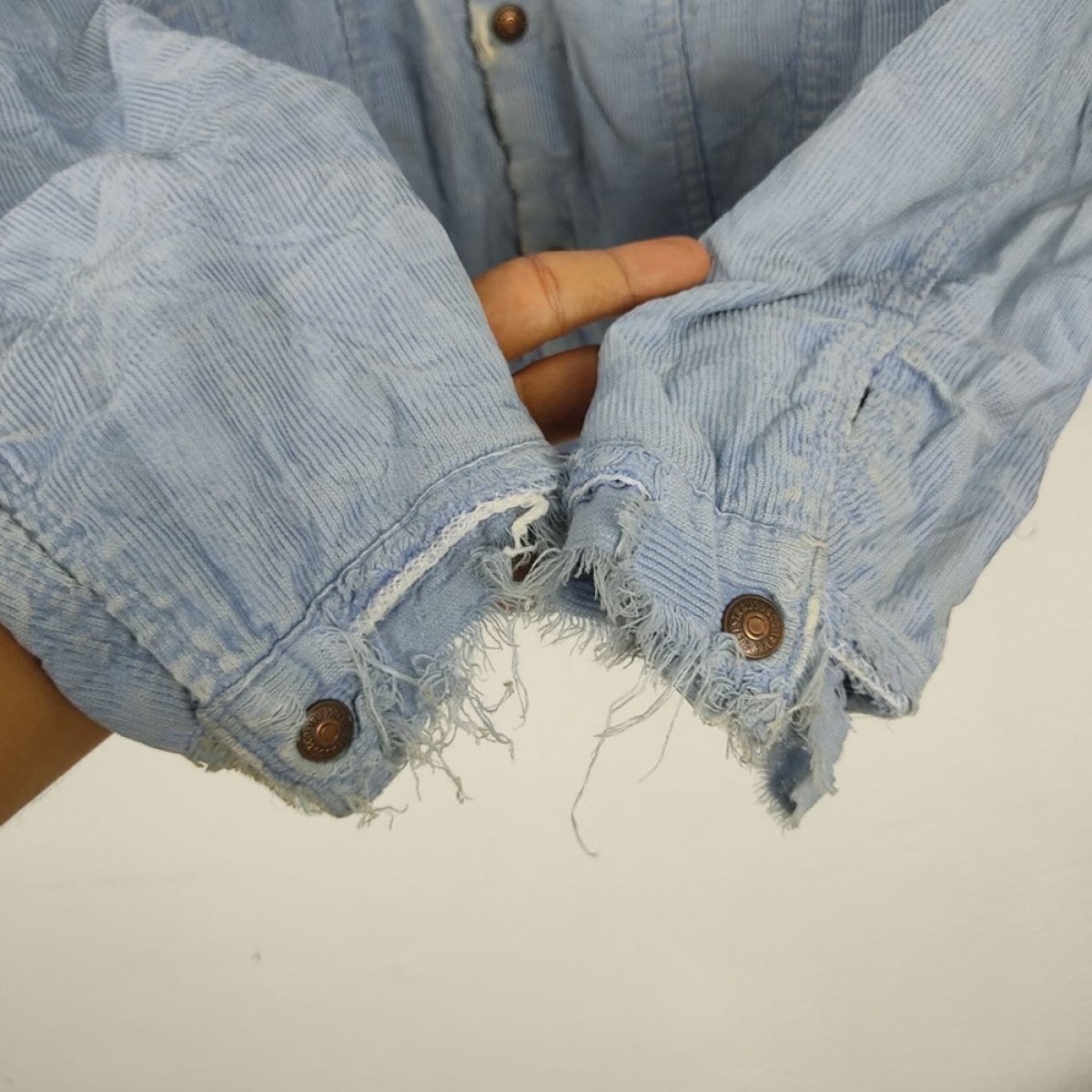 80s Corduroy Sherpa Lined Work Jacket Travis - 7