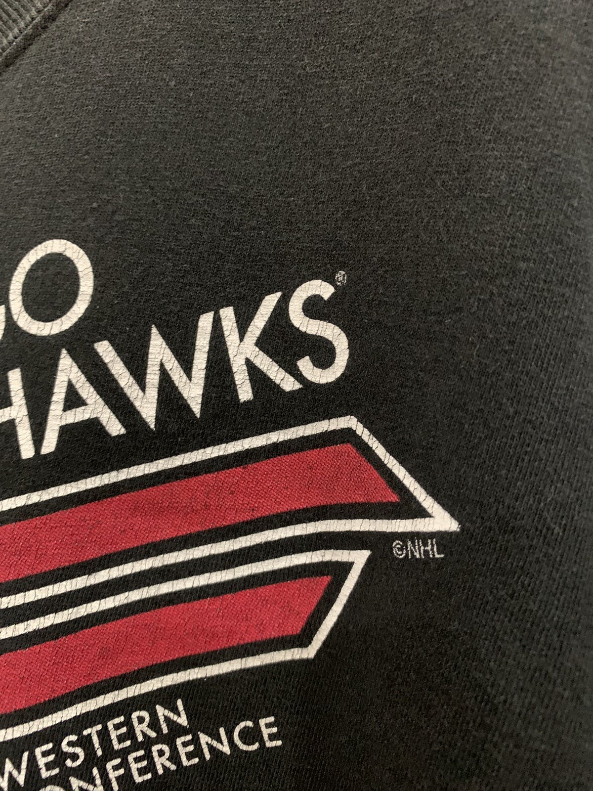 CHICAGO BLACKHAWKS HOCKEY x NFL BY REEBOK T-SHIRT - 3