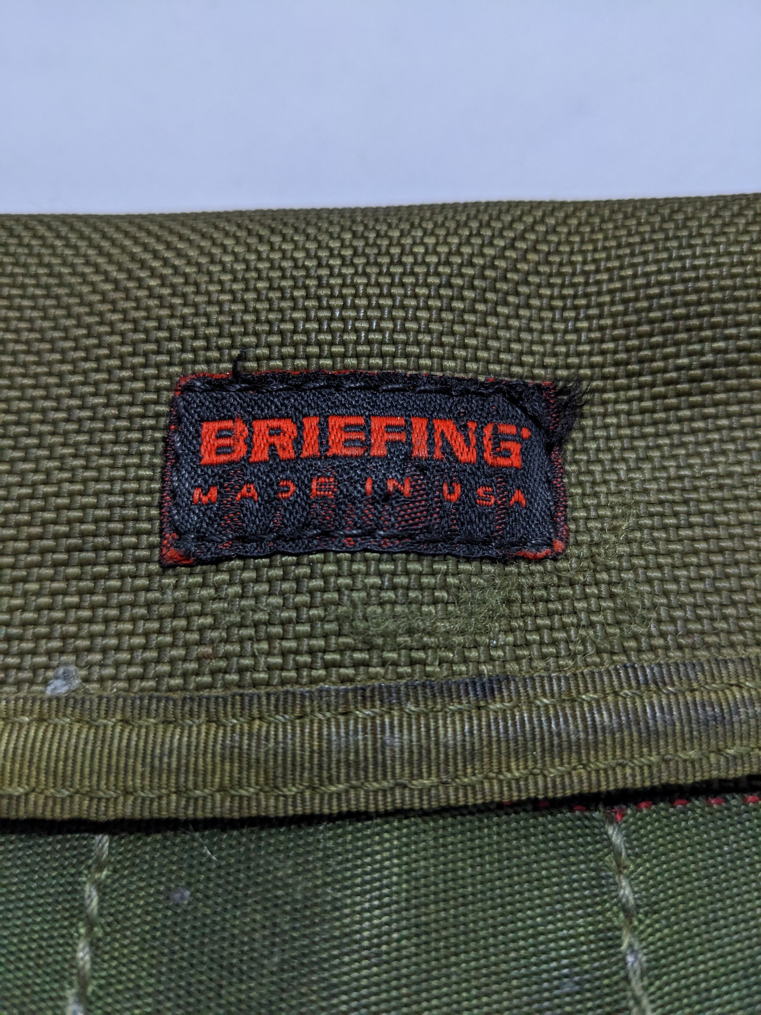 Briefing Military Style Long Wallet Army Green - 3