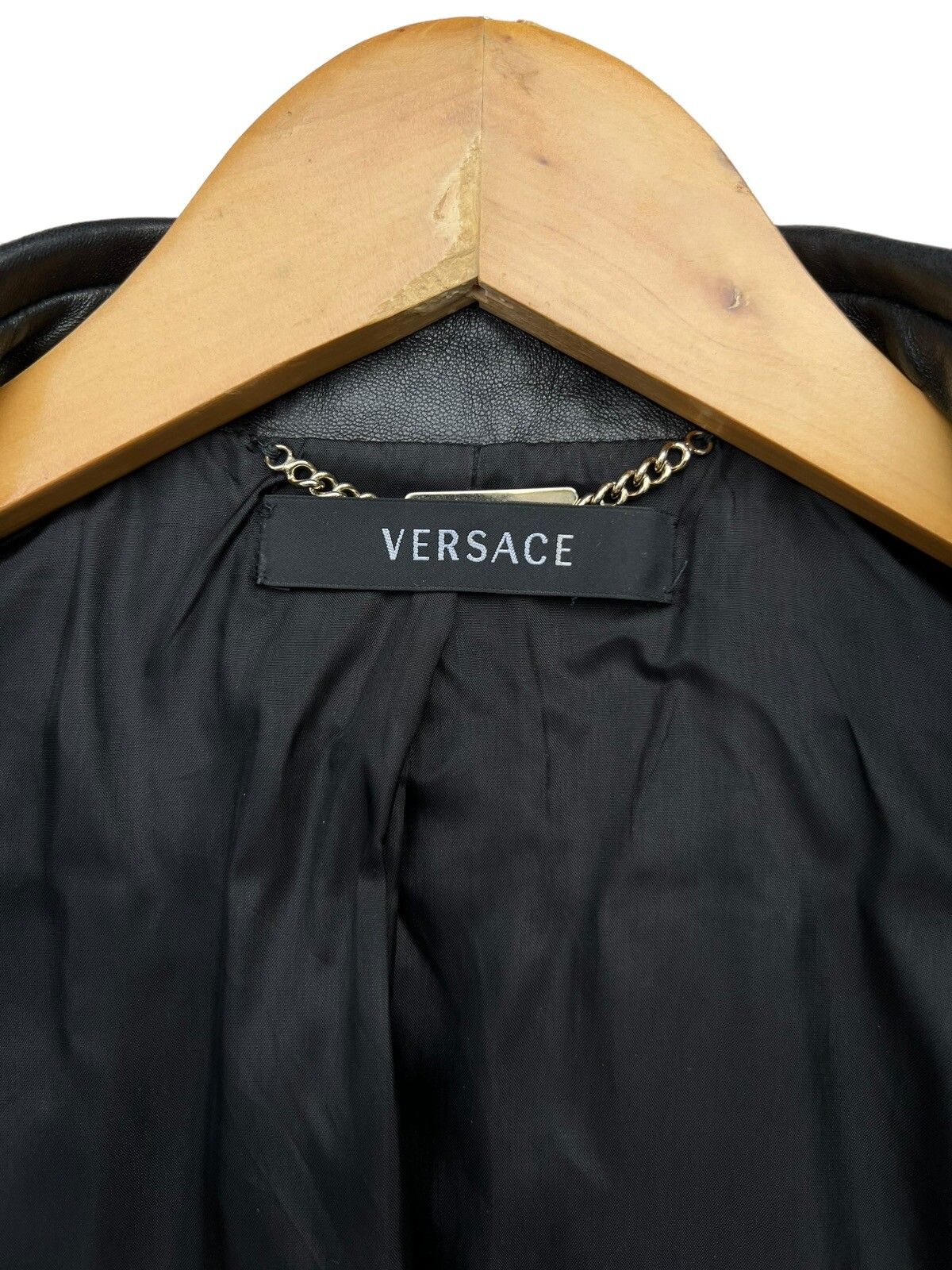 Versace Leather Jacket - 8