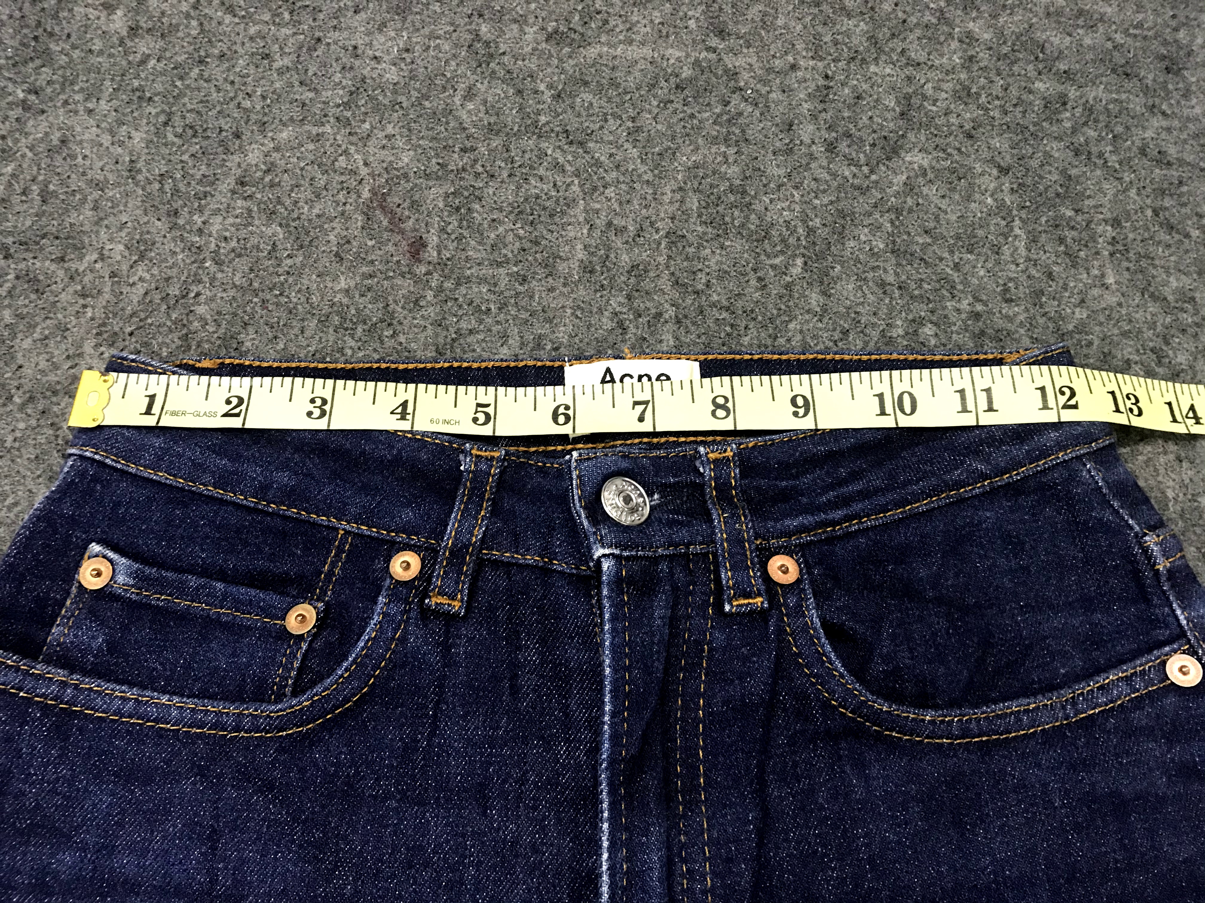 Acne Studios Italian Designer Denim Jeans Trouser Pant - 12