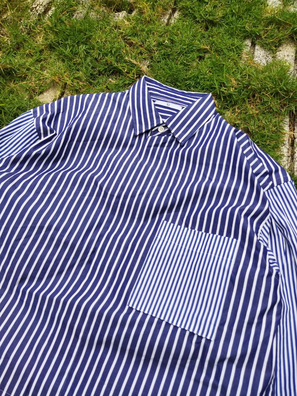 Jil Sander X Ut +J Oversized Striped Shirt - 3