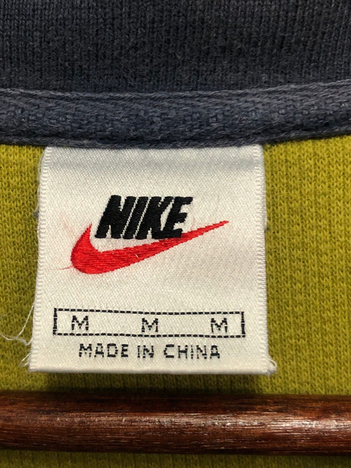 Vintage Nike Swoosh Halfzip Sweatshirt Washed - 3