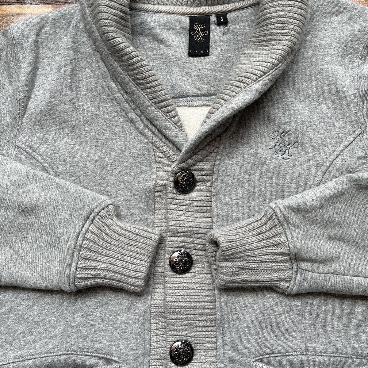 Nice Karl Kani Sweater Sweatshirt Buttons Up Japanese - 11