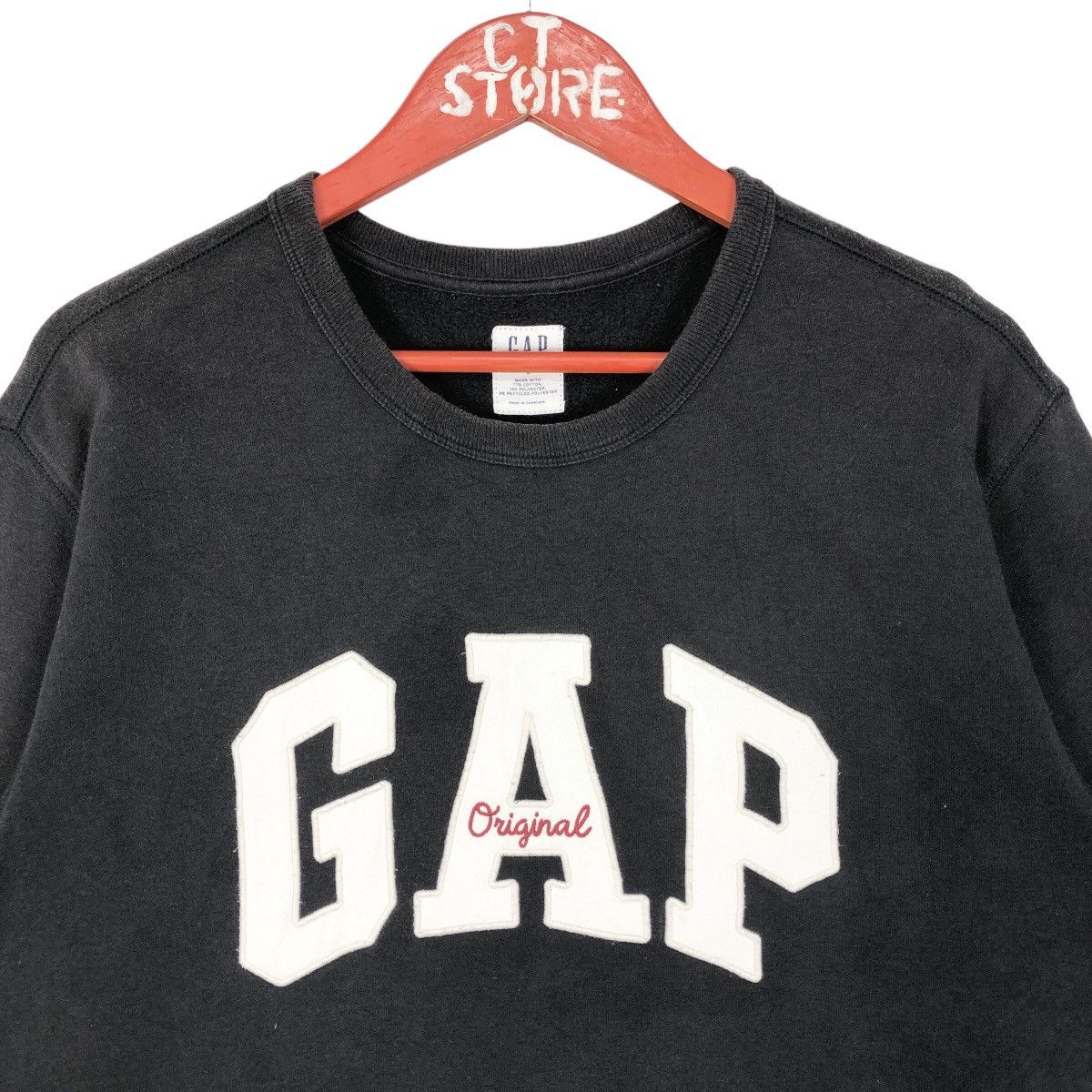 Vintage - Gap Big Logo Crewneck Sweatshirts - 3
