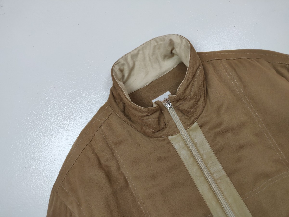 Japanese Brand - Superior Velvet Outerwear Jacket Coat Turtleneck - 3