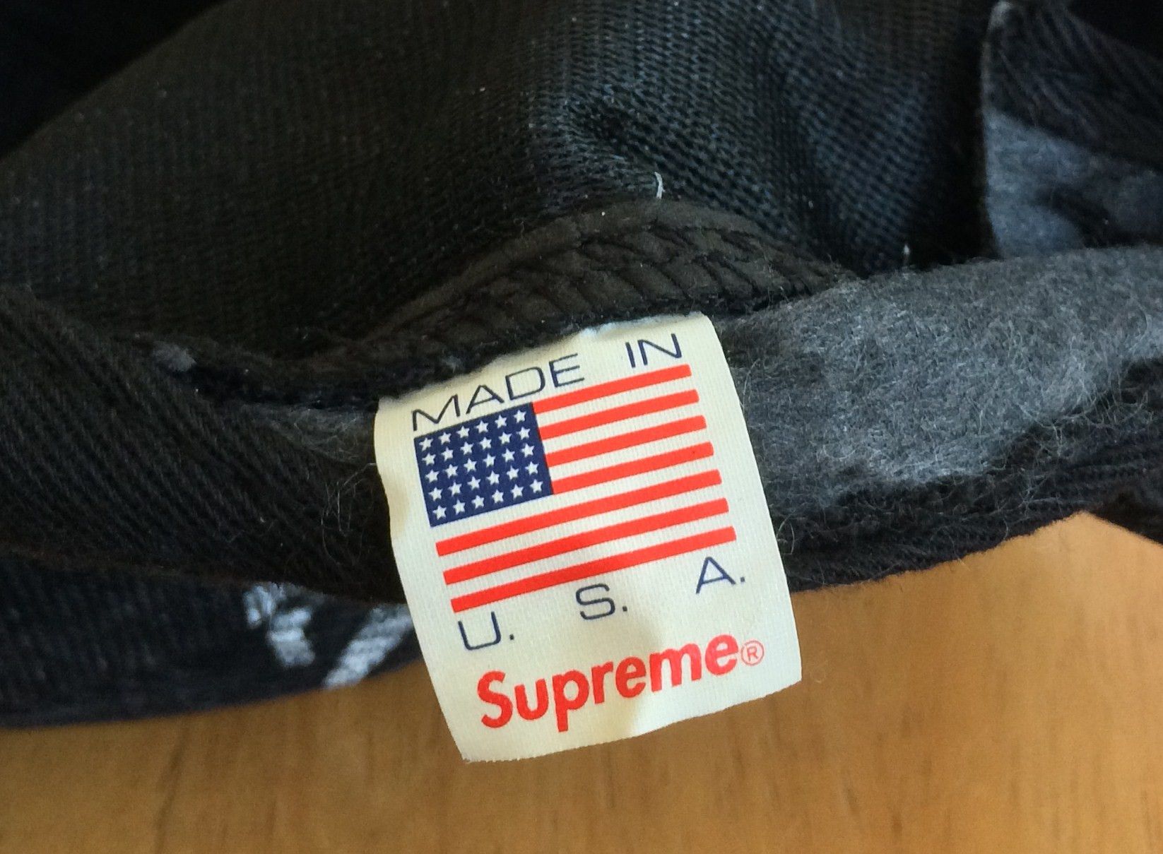 S/S 2013 Supreme Fuck Denim Camp Hat - 6