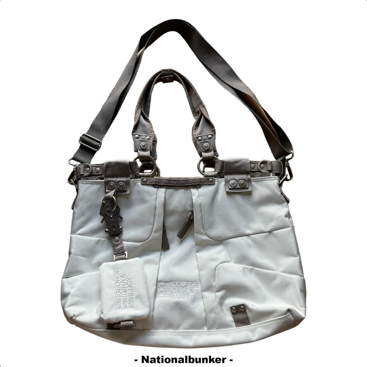 George Gina & Lucy „Oh Jackie“ Bag White/Brown - 1