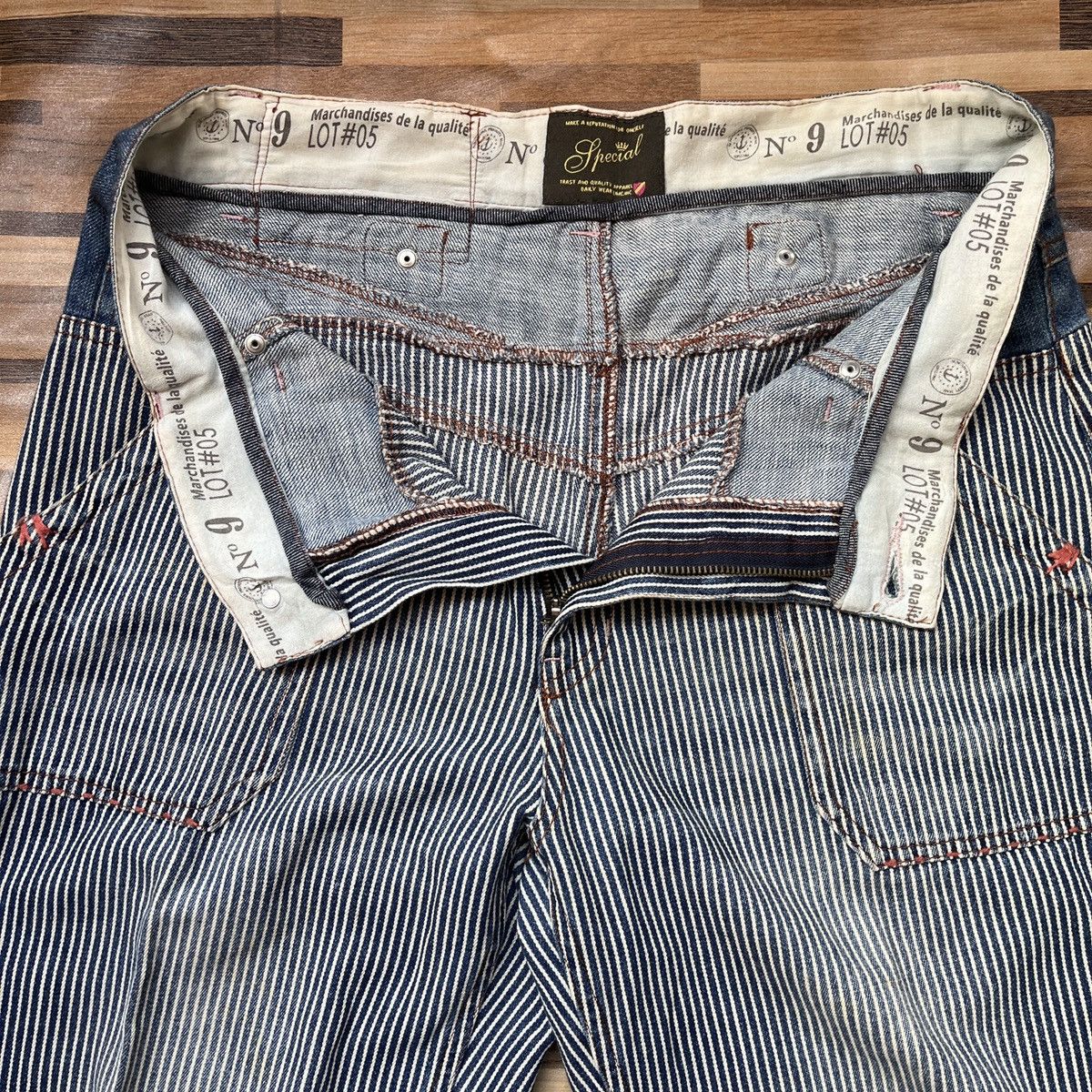Vintage - Lime Inc Lot 9 Hickory Distressed Denim Jeans - 8