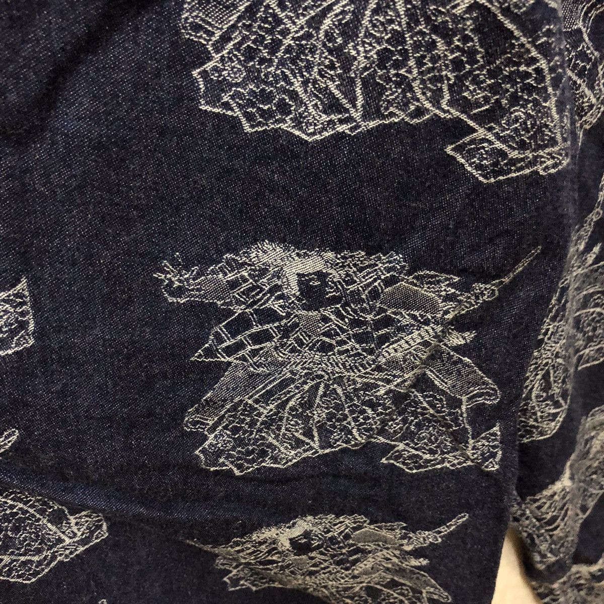 Very Rare - Eternal ronin japan samurai fullprinted denim shirt - 10