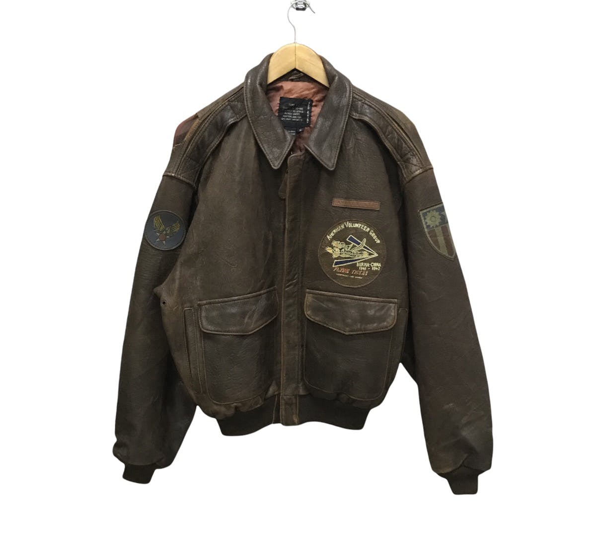 Other Designers Vintage - Type A-2 Avirex Flying Tigers Leather