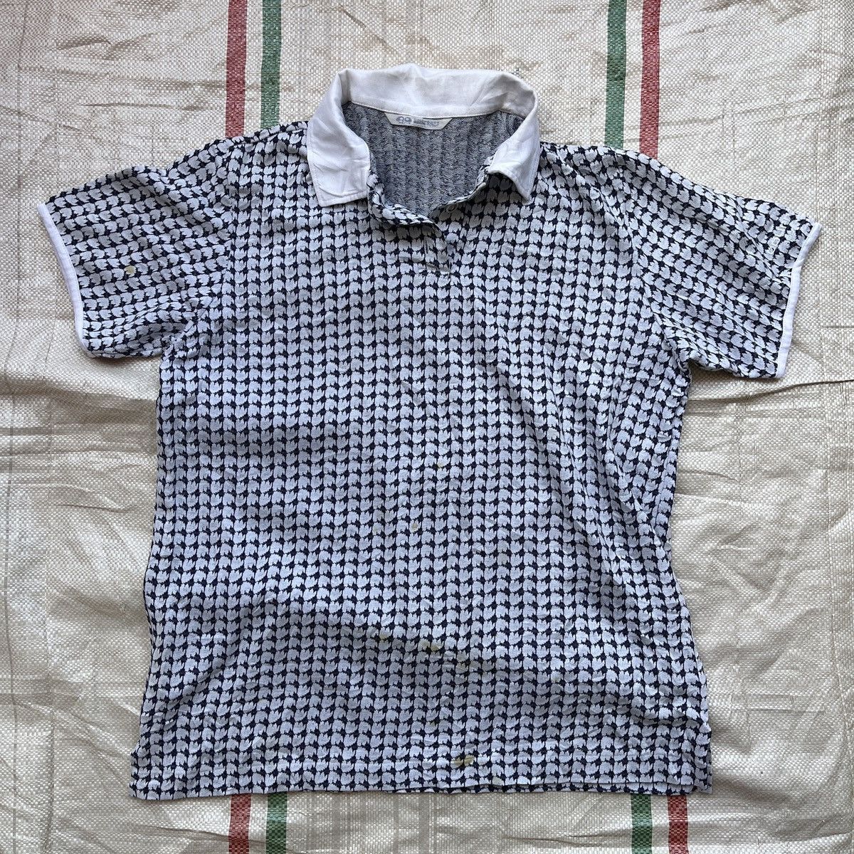 Vintage Monogram Courreges Polo Shirts Made In Japan - 18