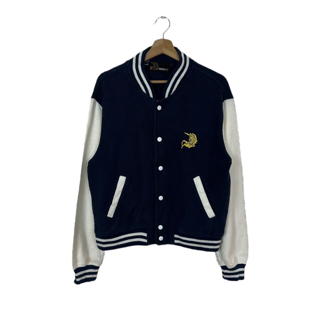 VINTAGE VARSITY JACKET HORSE BIG LOGO - 1