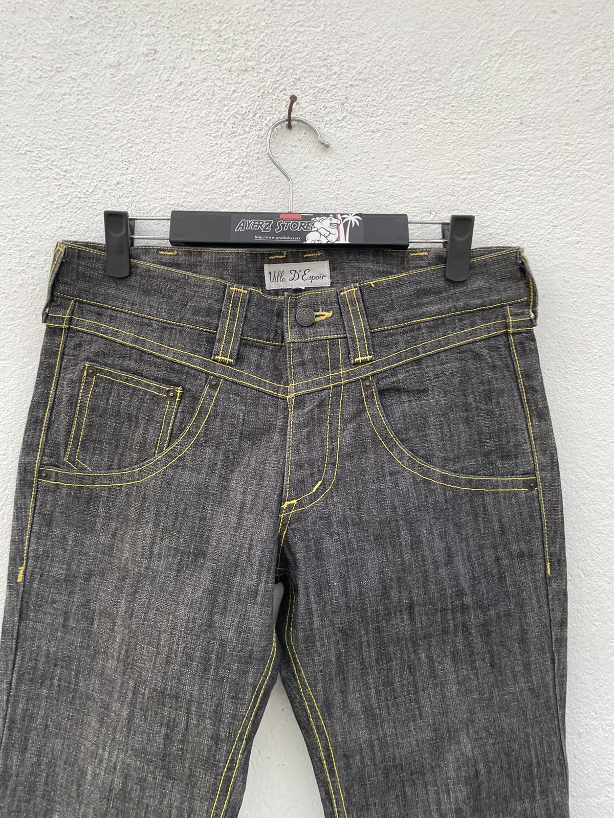 Flare Jeans Ville D’Espoir denim Jeans Made in Japan - 2