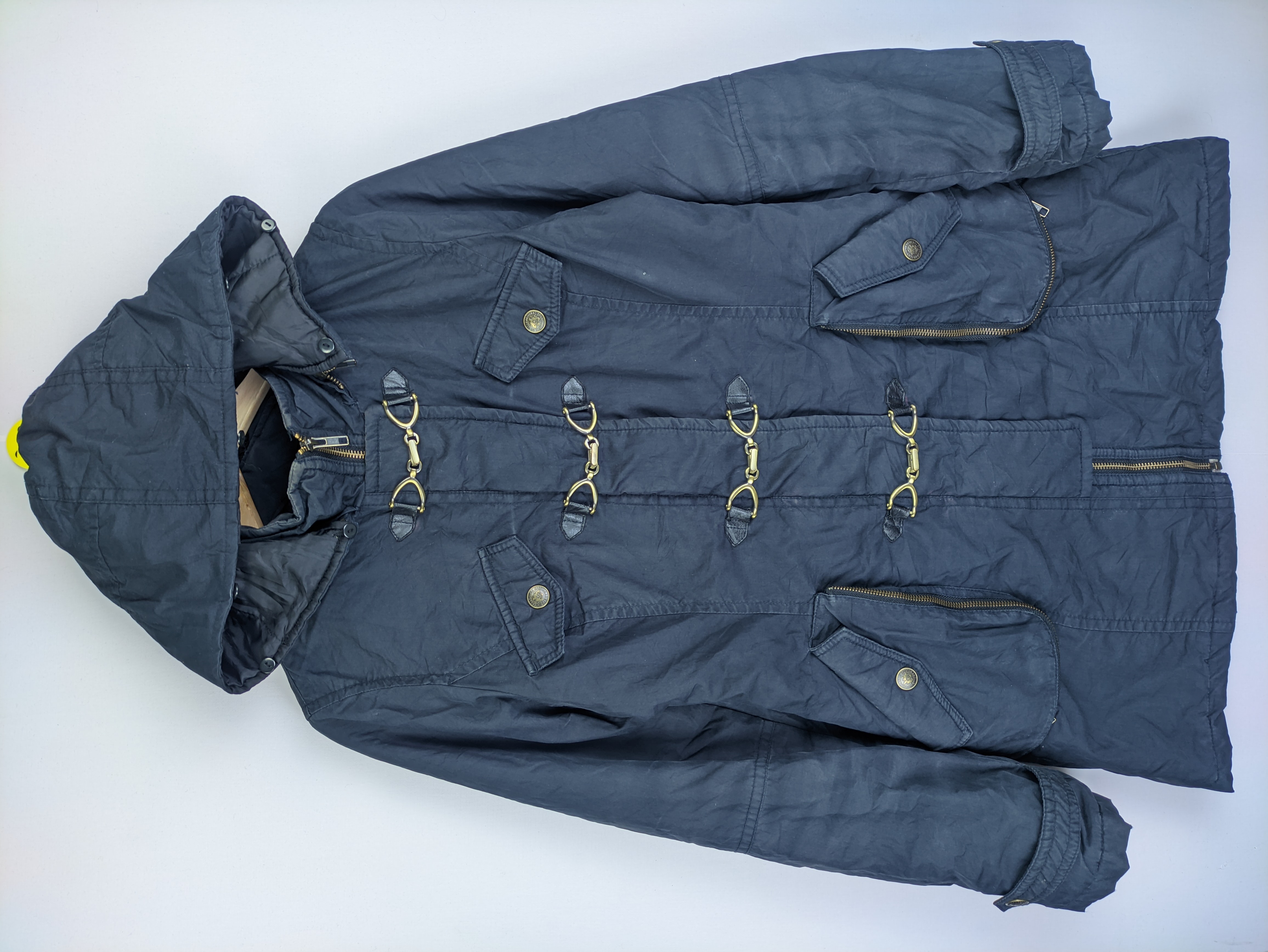 Vintage - Steals🔥Michel Klein Parka Jacket Hooded - 1