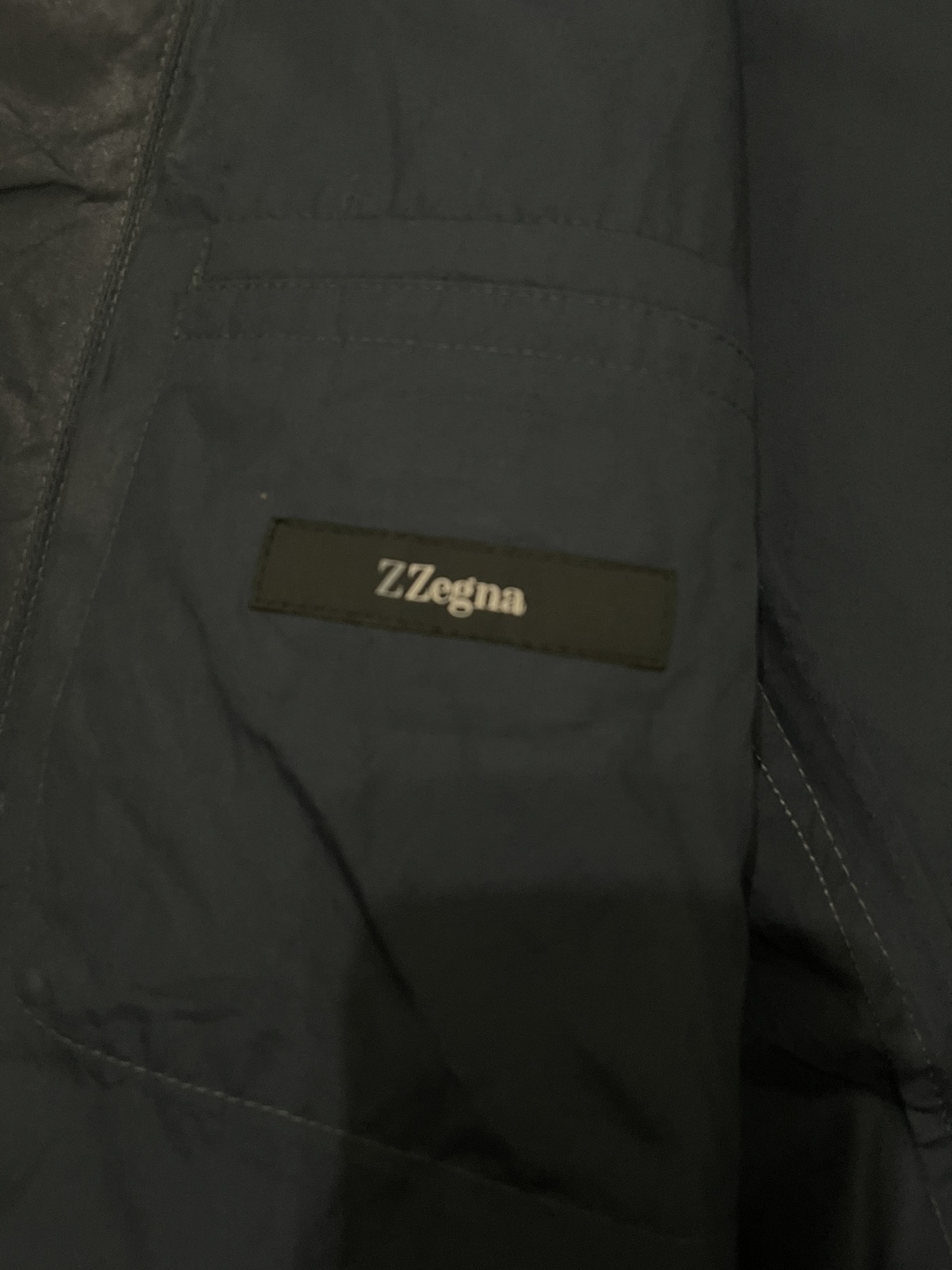 Z Zegna button blazer jacket rayon jacket - 7