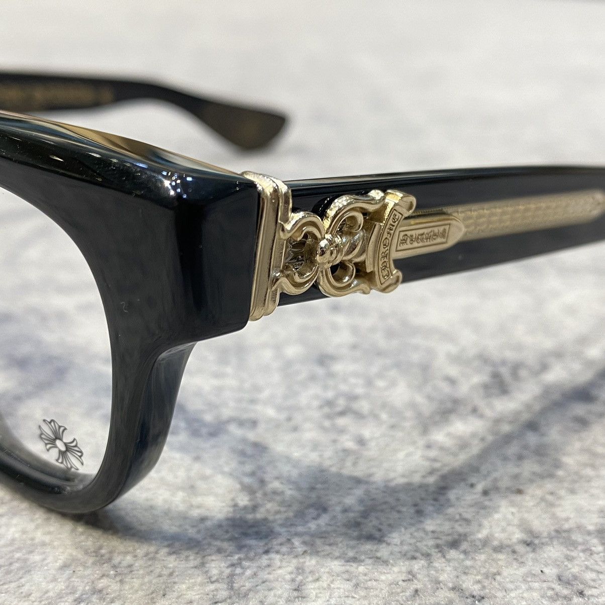 CHROME HEARTS CUNTVOLUTED BLACK-18KGP - 2
