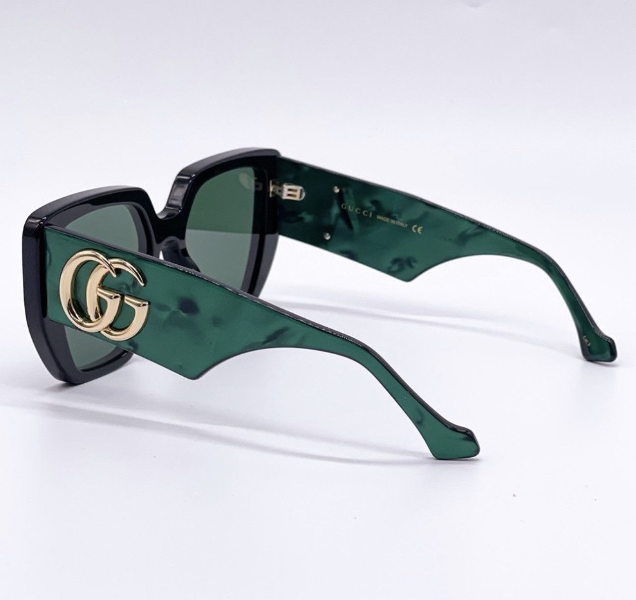 NEW GUCCI GG0956S 001 WOMEN’S SUNGLASSES GUCCI GG0956S GREEN - 7