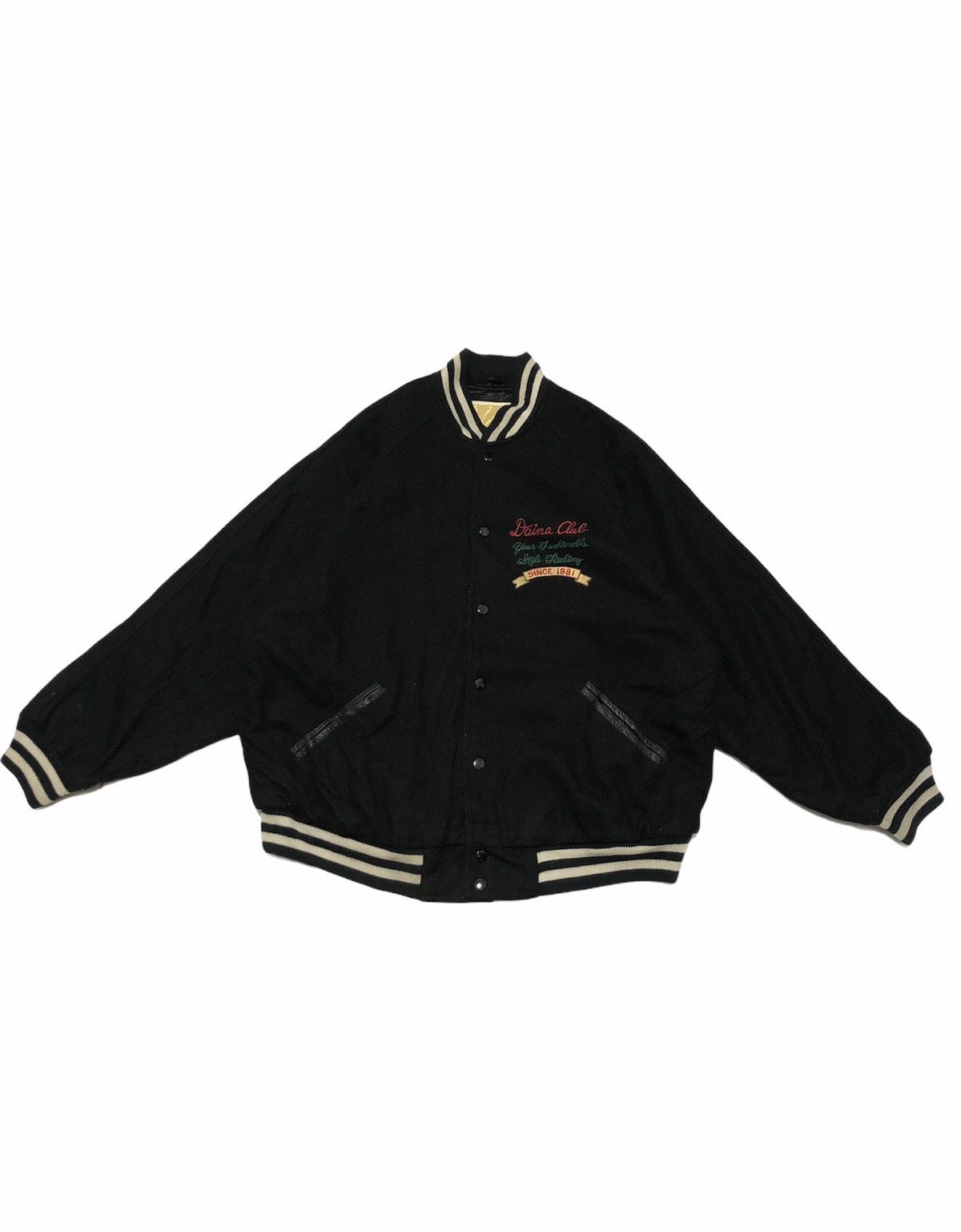 Vintage - VJ23 Super Daina Club 1981 Big Logo Varsity Jacket - 3