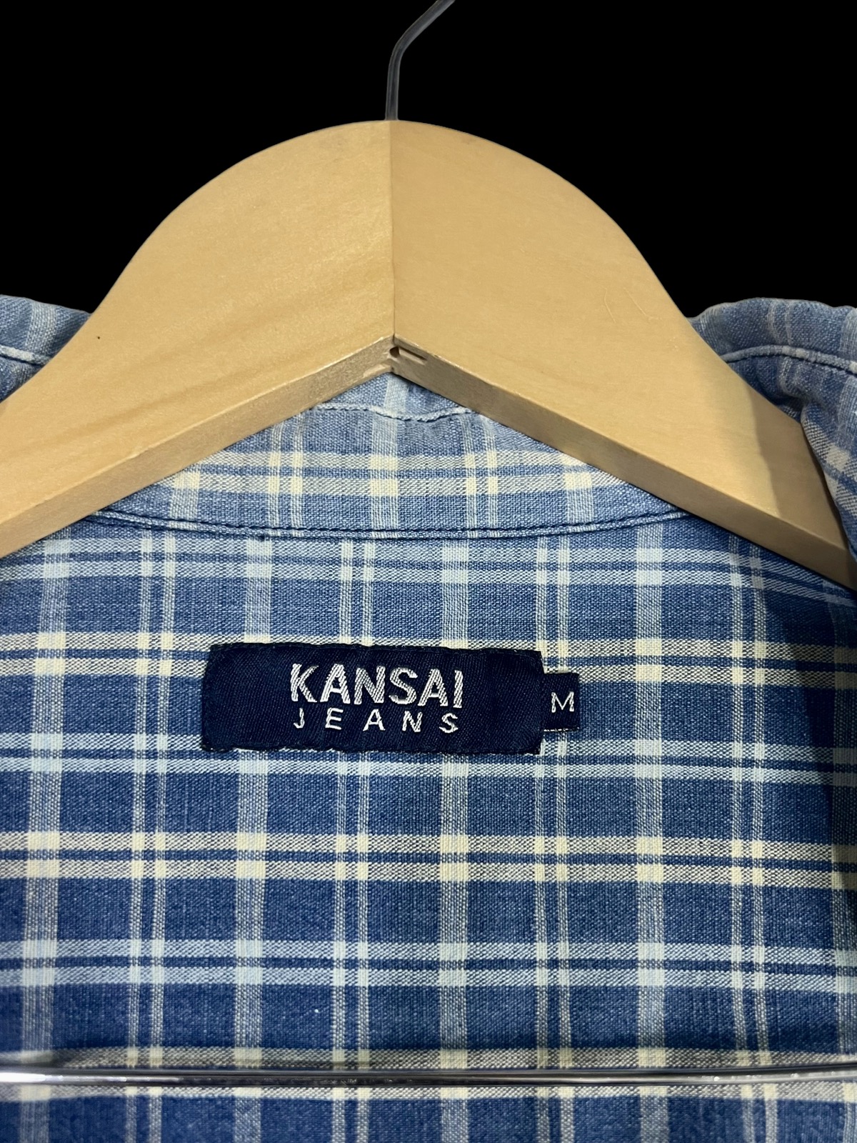 Kansai Yamamoto Kbs - VINTAGE CASUAL FLANNEL KANSAI JEANS WITH SPELLOUT - 15