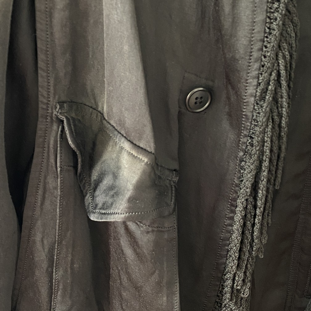 Military Layered Fringe Jacket - 6