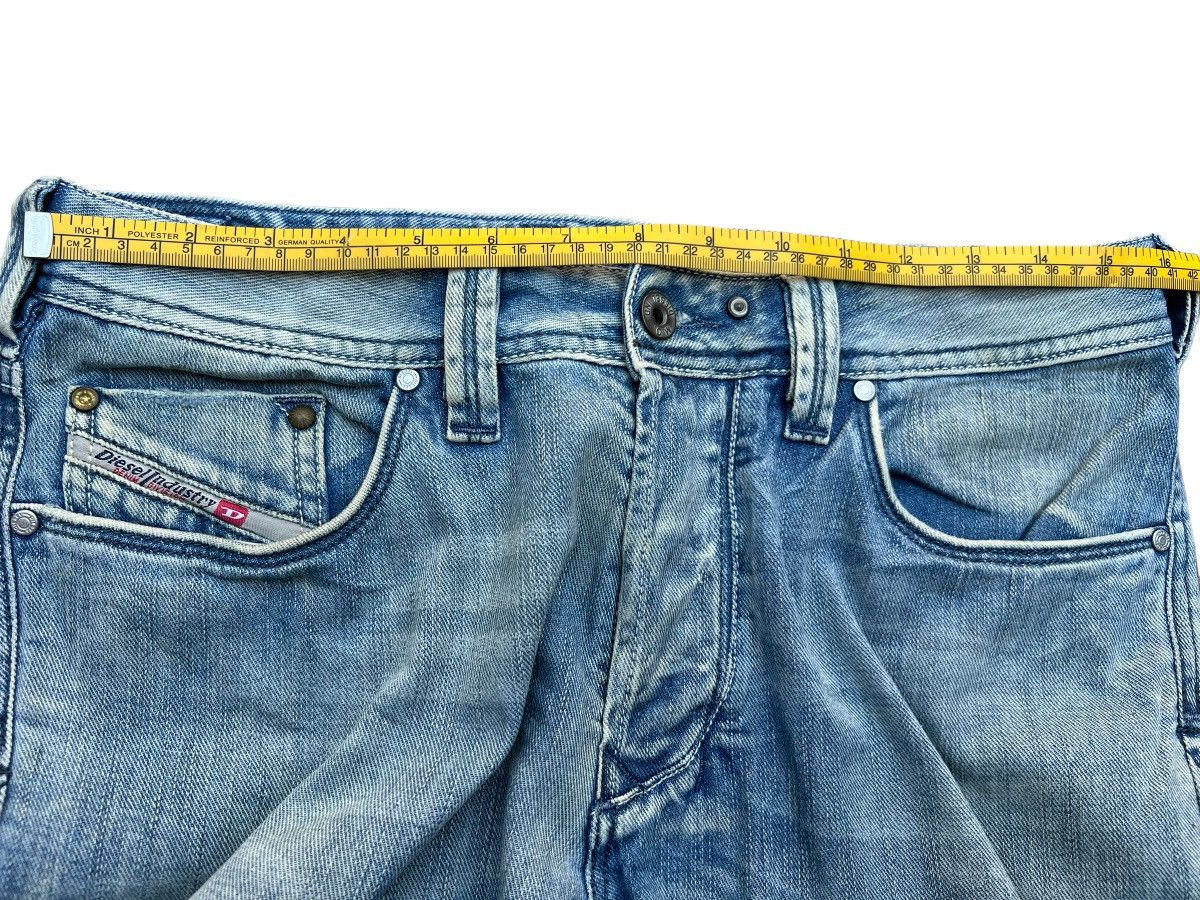 Vintage Distressed Diesel Industry Wide Jeans 32x30 - 11