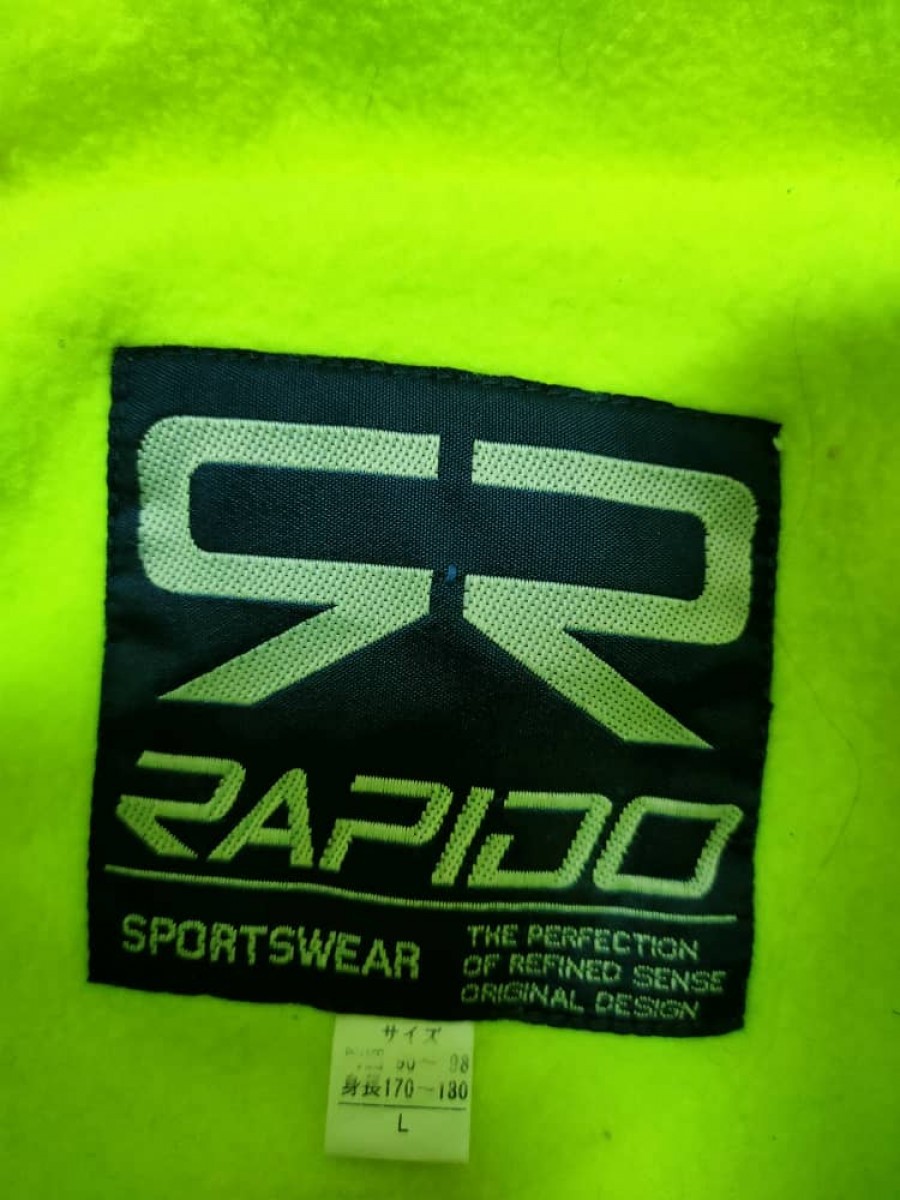 Bomber Jacket - Rapido Bomber Style Stricking Color Jacket - 3