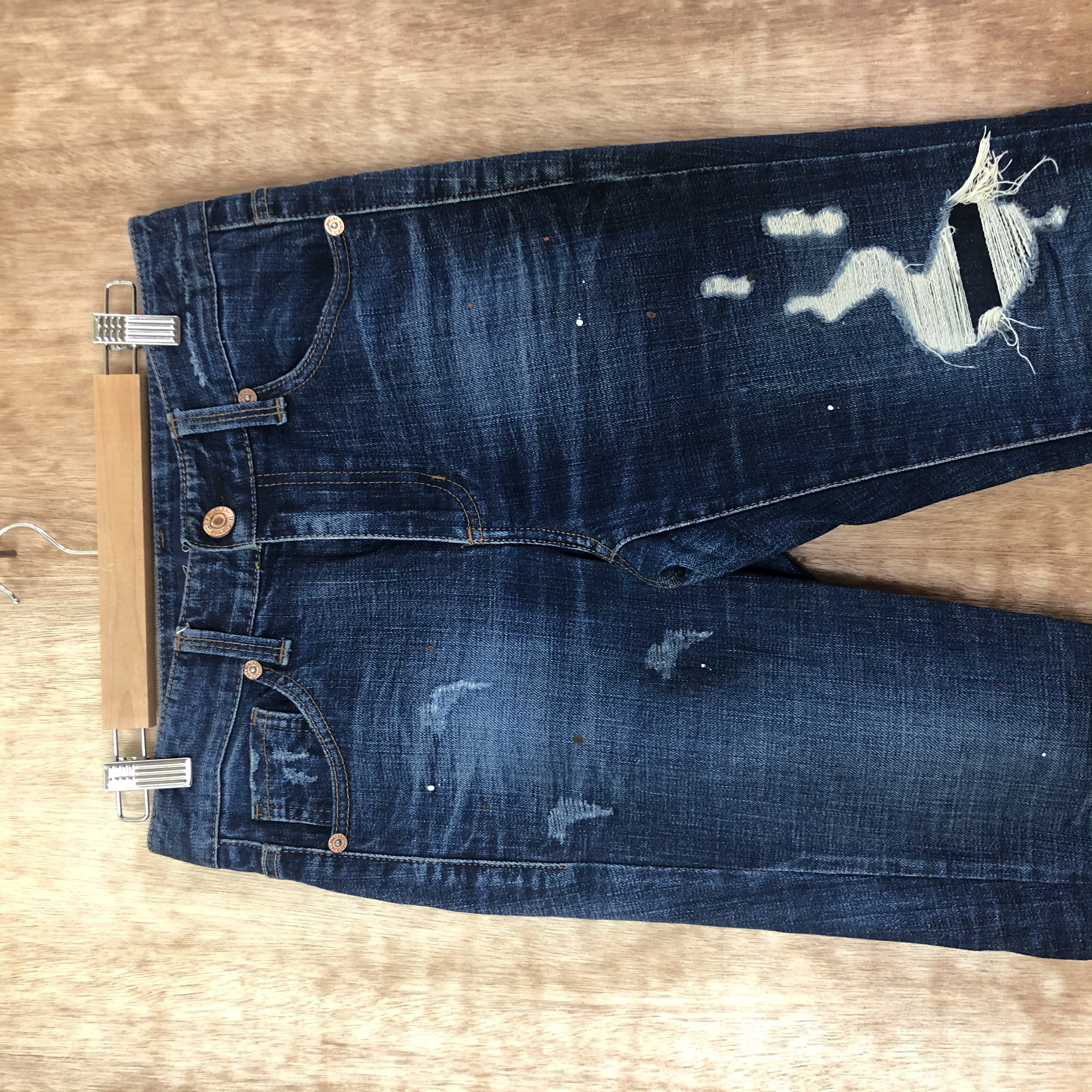 Guess - Guess Distressed Denim Pants - 2