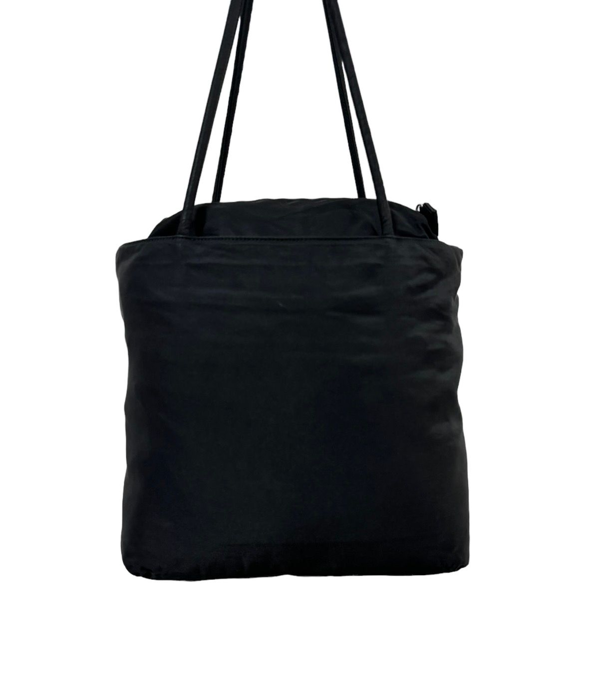 Authentic🔥Prada Tessuto Black Nylon Tote Bags - 2