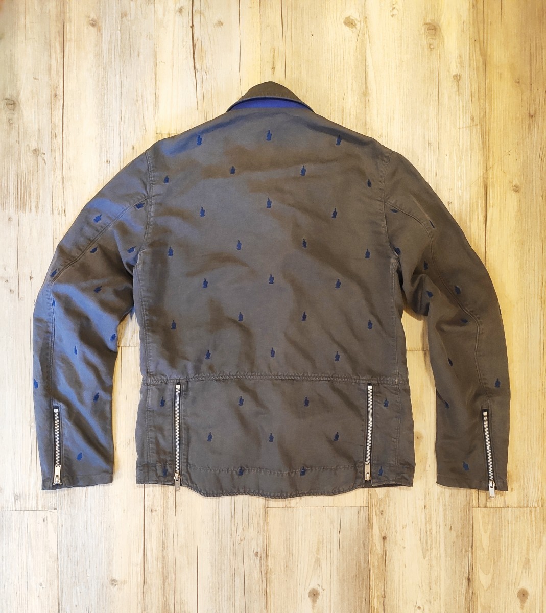 GRAIL! SS13 FUCK K4202-2 biker jacket - 8