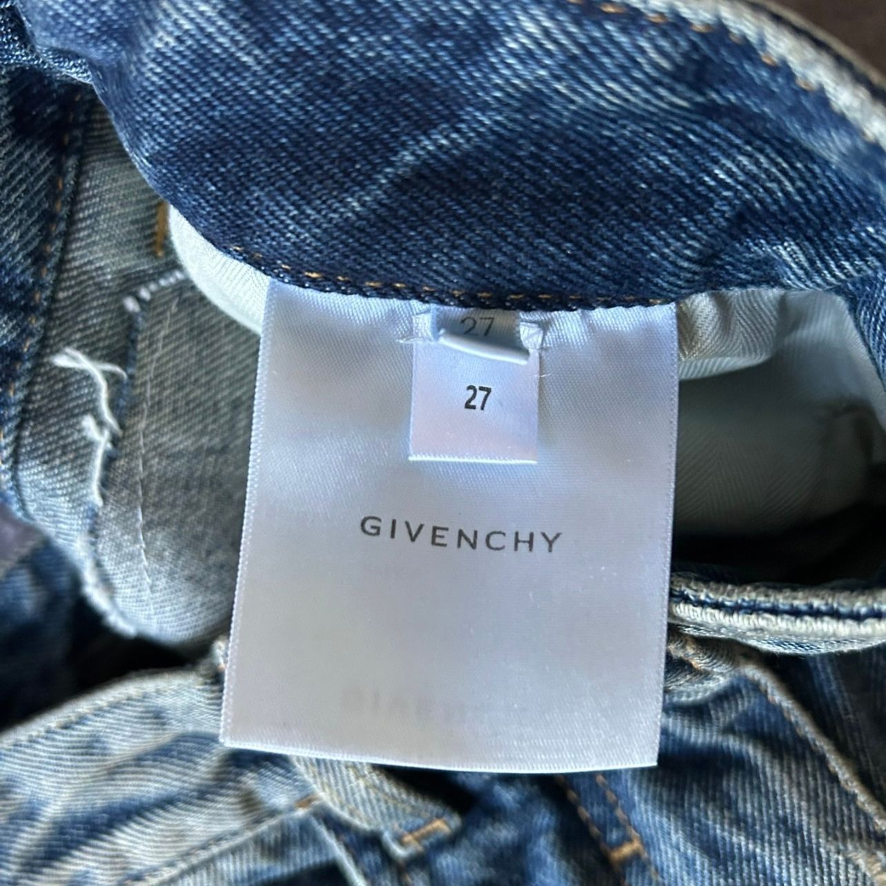 Givenchy 23SS Distressed Patched Denim Jeans - 3