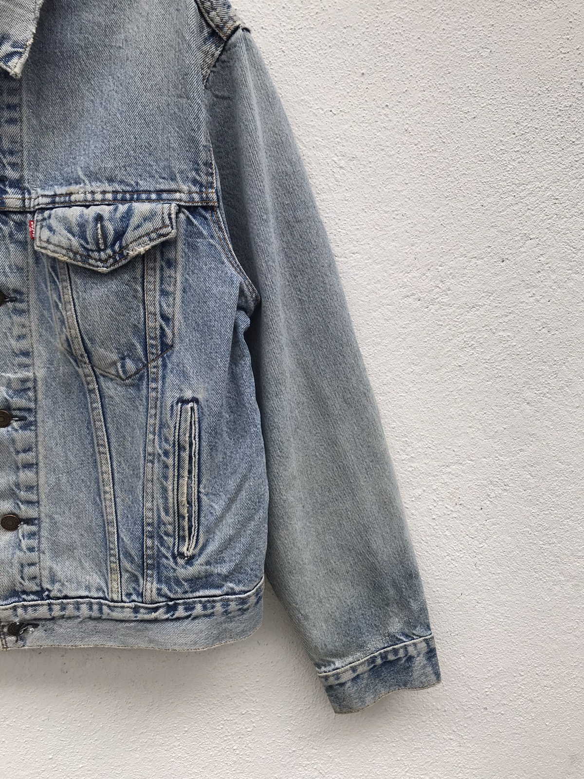 Made In Usa Levi’s Distressed Denim Jackets - 3