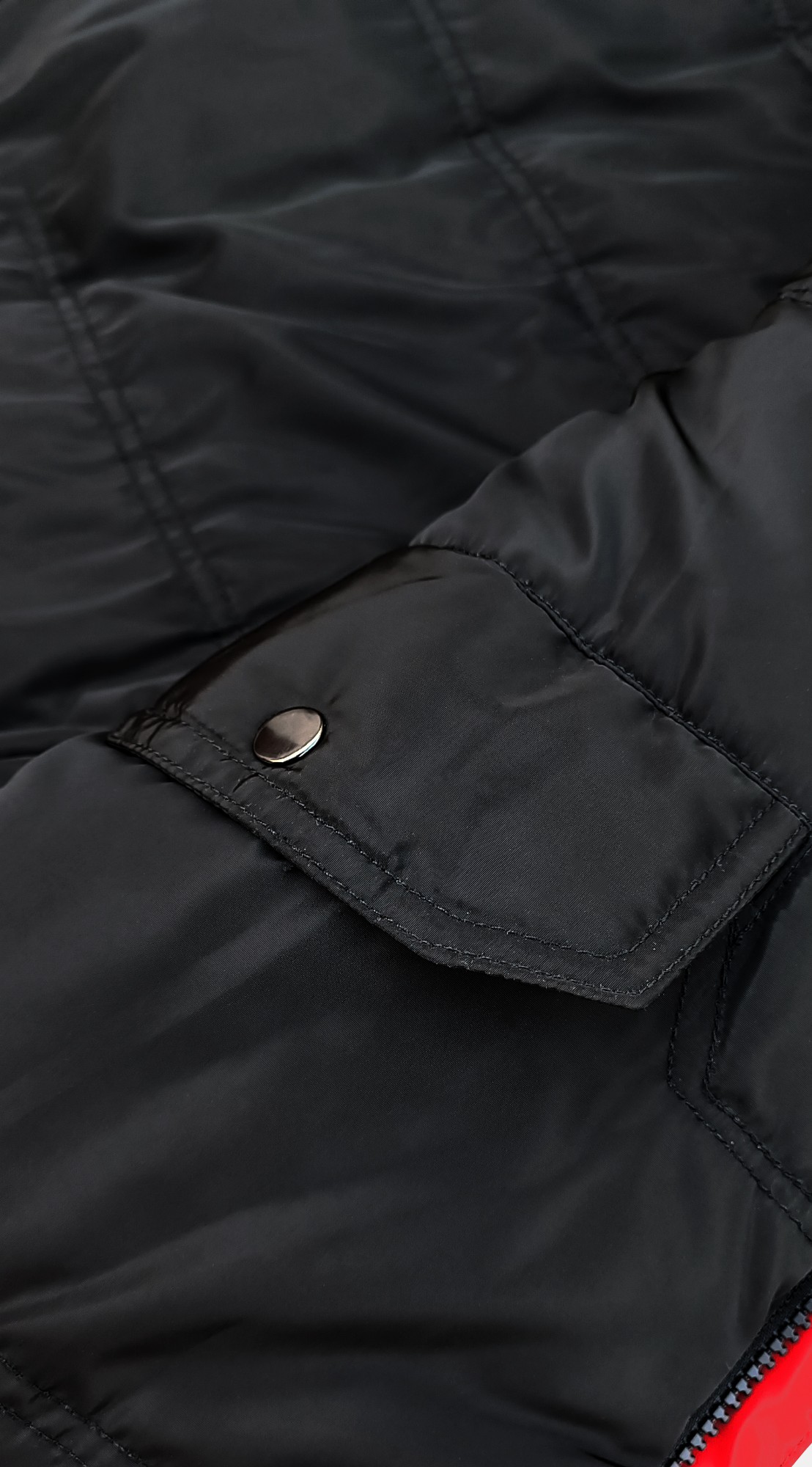 MACHINE56™ M56®/VT-R_G1 RED VARIANT PUFFER VEST ©2020_ ブラック・デス・ランナー - 15
