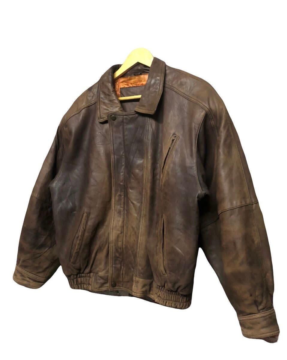 Vtg🔥Valentino Leather Jacket - 5