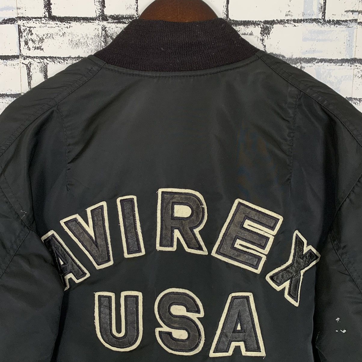 Avirex American Military Bomber Jacket Avirex Flight Jacket - 11