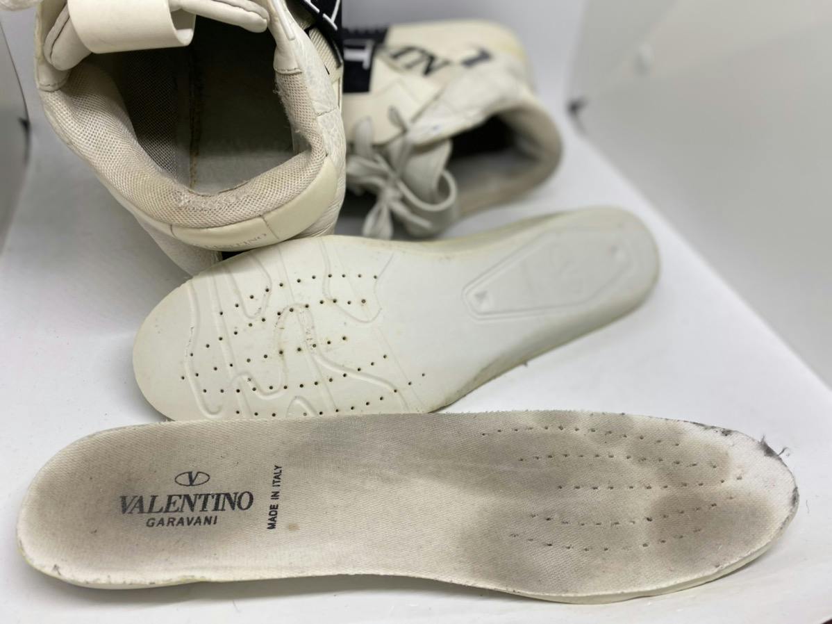 Valentino Garavani VL7N panelled logo-print sneakers size 42 - 10