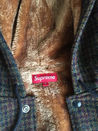 Supreme harris tweed coaches jacket | bobdavidson | REVERSIBLE