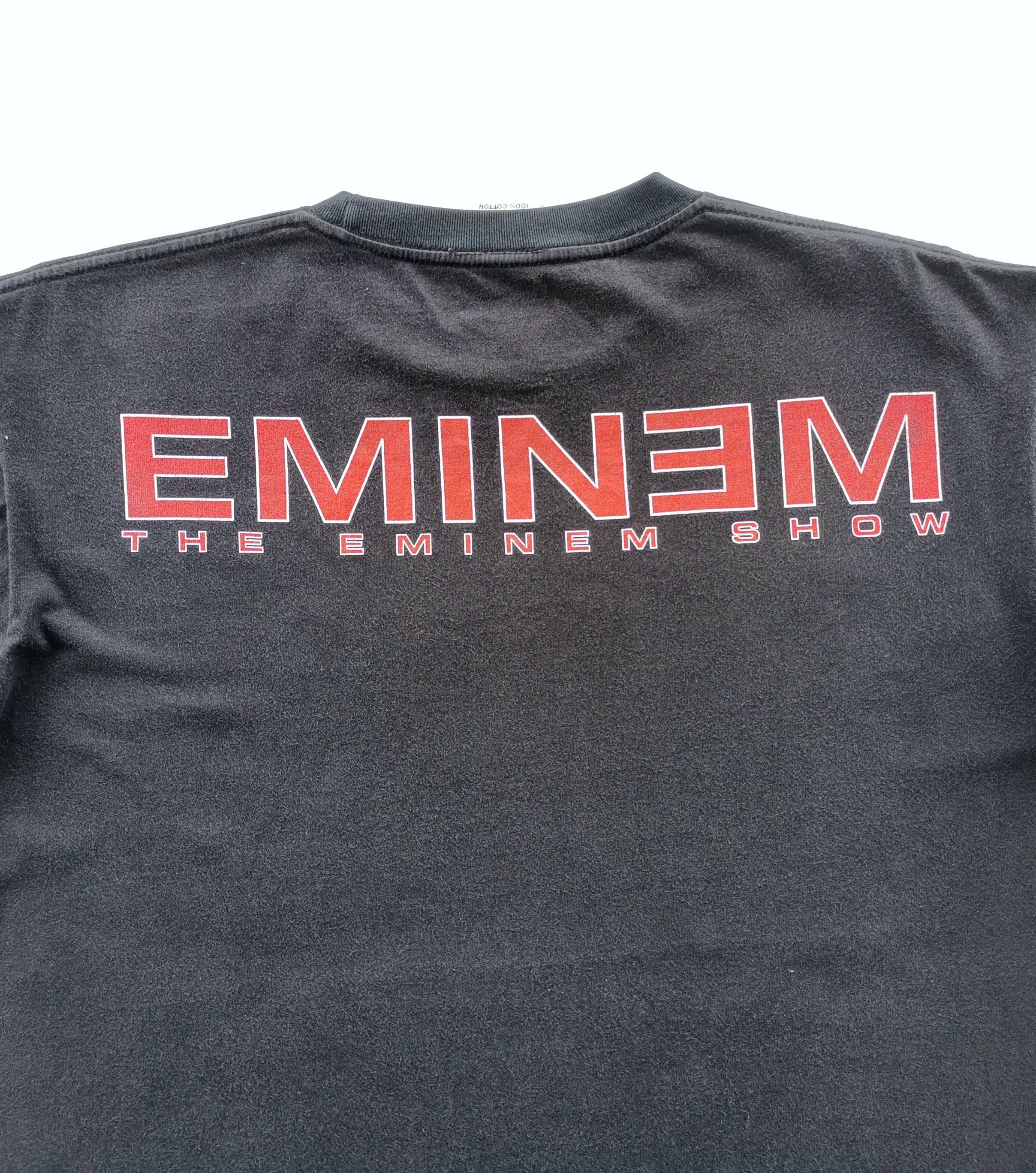 Vintage Eminem The Eminem Show Tshirt Wear Nike Air Jordan - 9