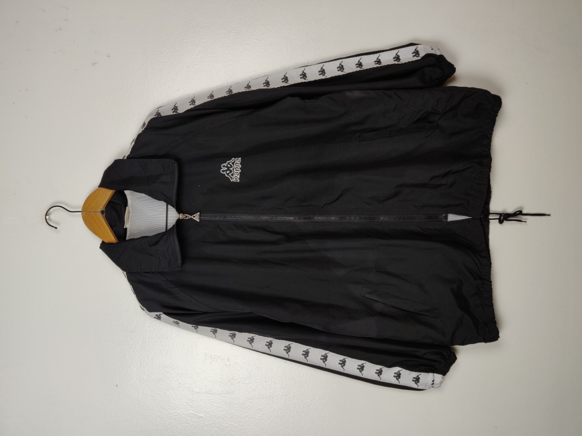 Kappa - Vintage Side Tape Made in Usa Sweater Jacket - 2