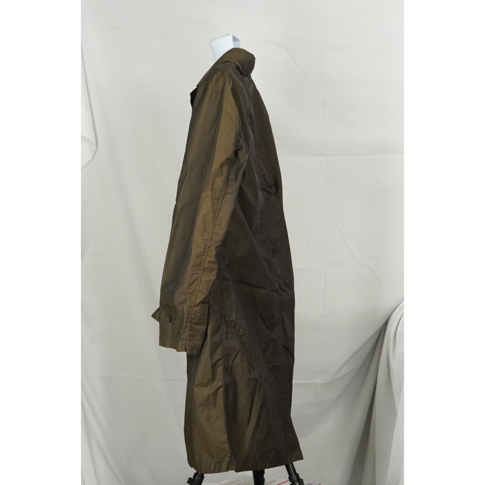 Lanvin Trench Coat Brown Iridescent - Sz 50 - 4