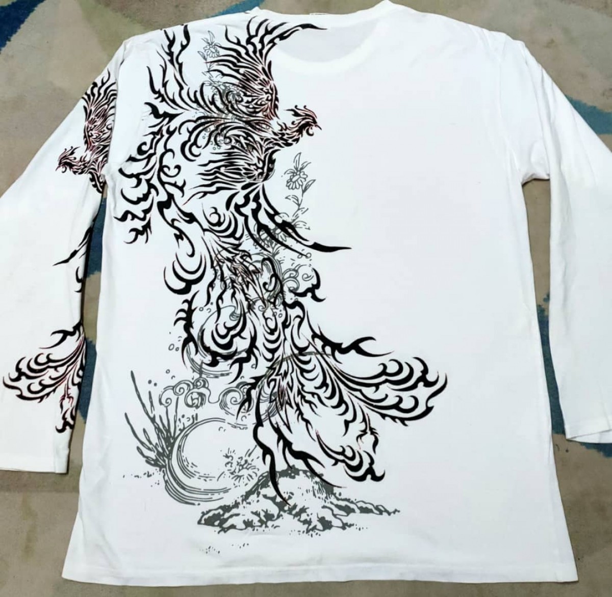 Sukajan T Shirts - Sukajan Long Sleeve T - 1