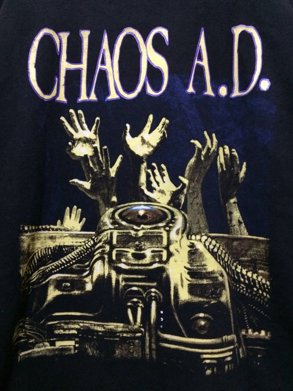 Vintage - 1993 SEPULTURA CHAOS A.D SWEATSHIRT - 8