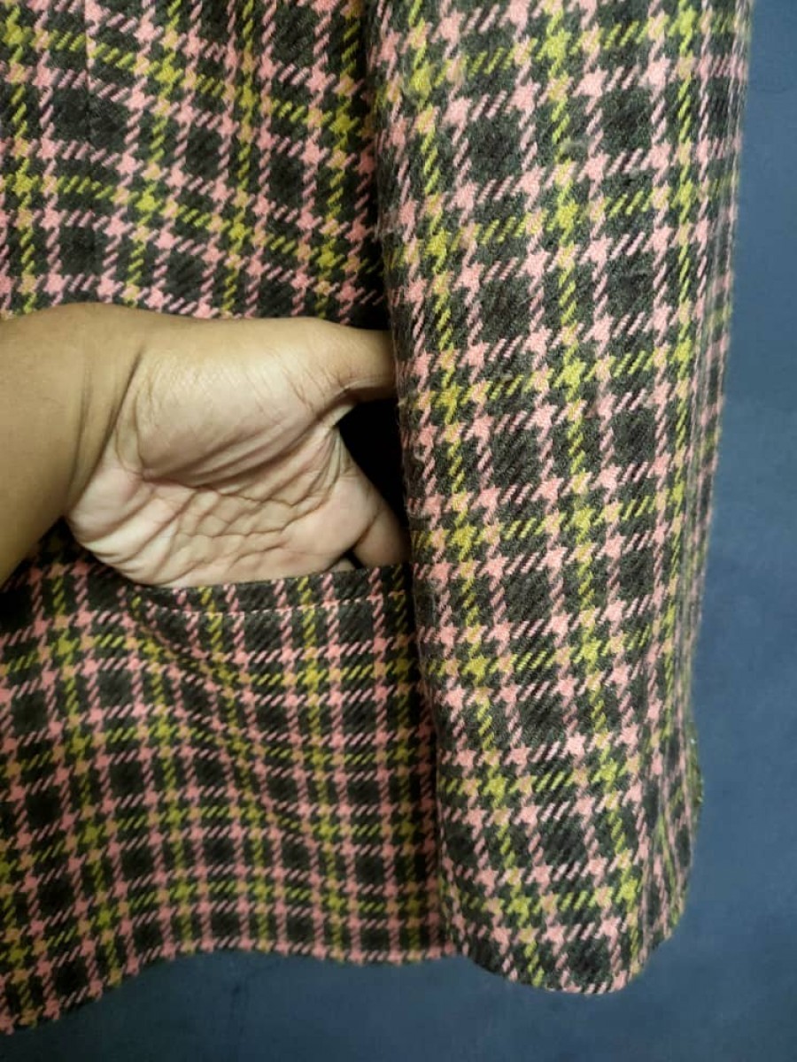 Cashmere & Wool - Grati Checked Wool Blazer Jacket - 3