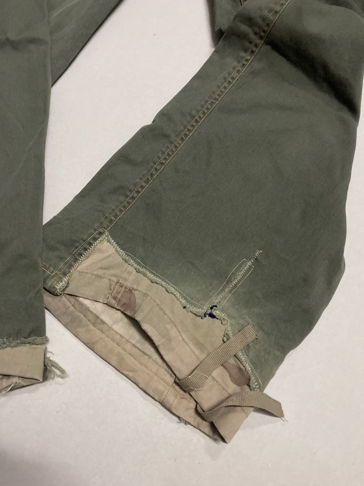 Vintage Soldout Japanese Brand Large Pocket Army Style Pants - 17
