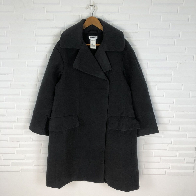 JIL SANDER SAMPLE HEAVY COAT WOOL JACKET - 1