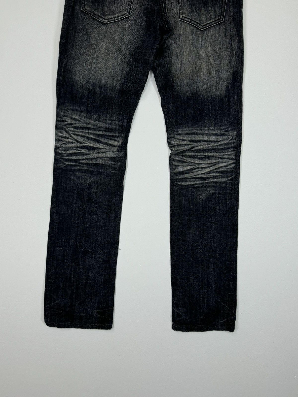 If Six Was Nine - SEMANTIC DESIGN DISTRESSED ACID WASH UNDERCOVER PUNK DENIM - 13