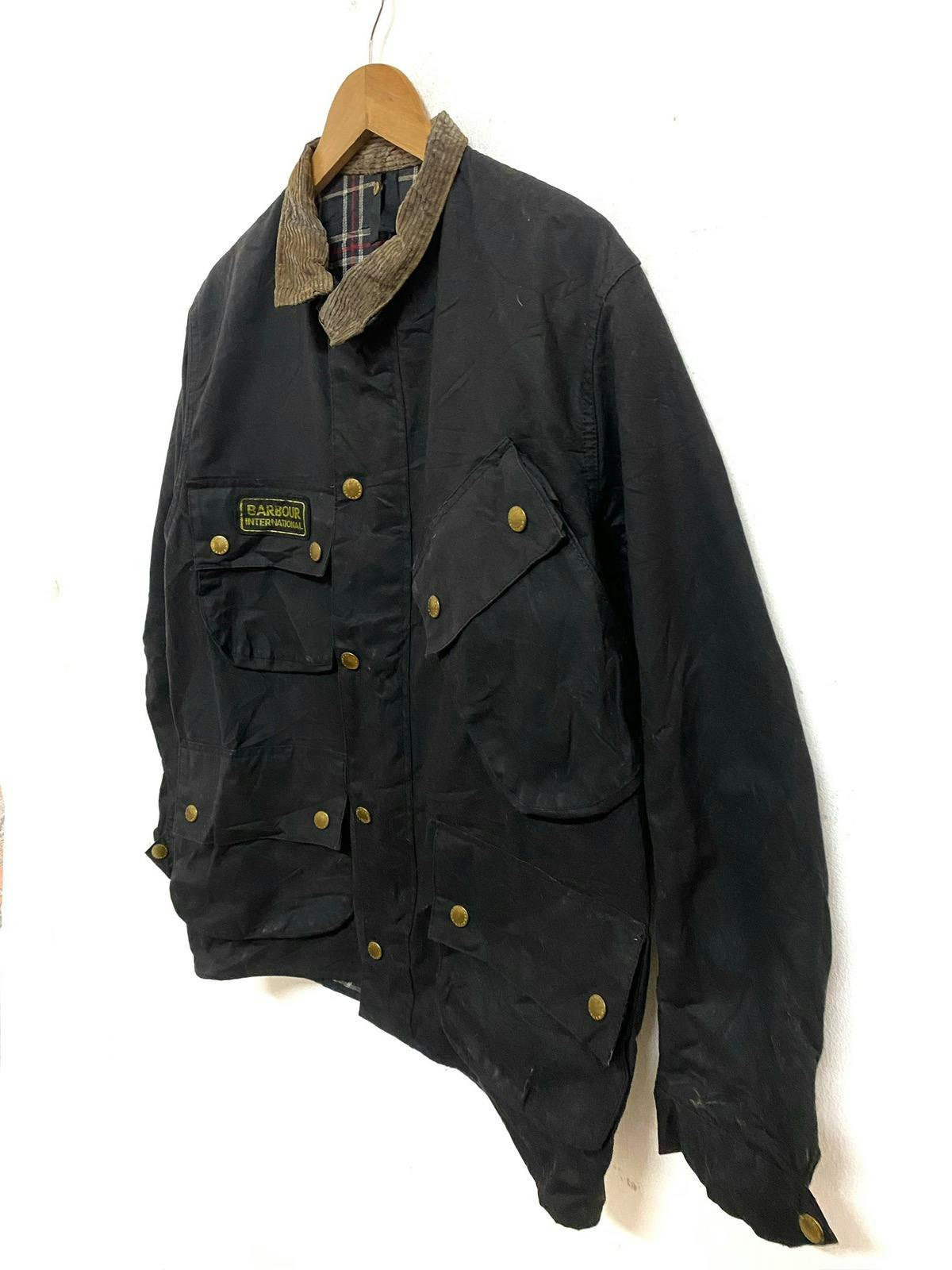 Barbour A7 International Suit Wax Jacket Made in England - 5